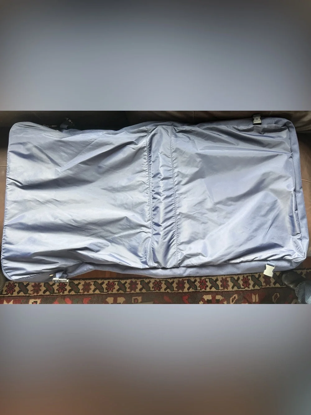 Samsonite navy blue suit / dress bi-fold garment travel bag